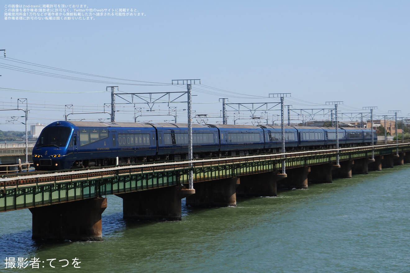【JR海】「THE ROYAL EXPRESS ～東海道・富士クルーズトレイン―碧く煌めく琵琶湖の旅～」の拡大写真