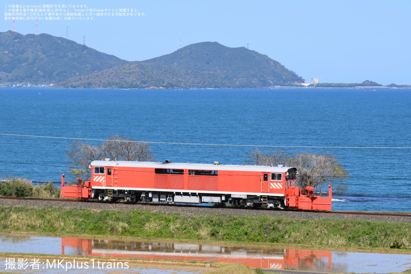 【IR】キヤ143-9後藤総合車両所本所入場回送の拡大写真