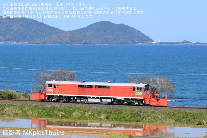 【IR】キヤ143-9後藤総合車両所本所入場回送（2枚目）