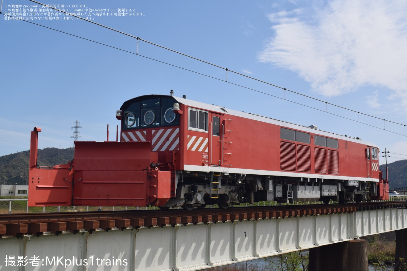 【IR】キヤ143-9後藤総合車両所本所入場回送の拡大写真