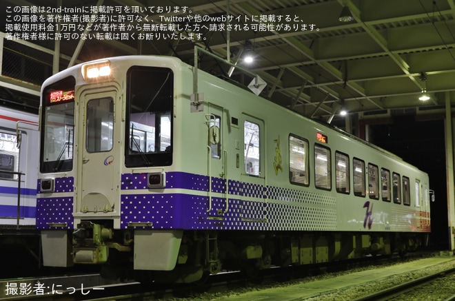 【北越】六日町運輸指令区検修構内で夜間撮影会が開催 - 六日町運輸指令区にて撮影