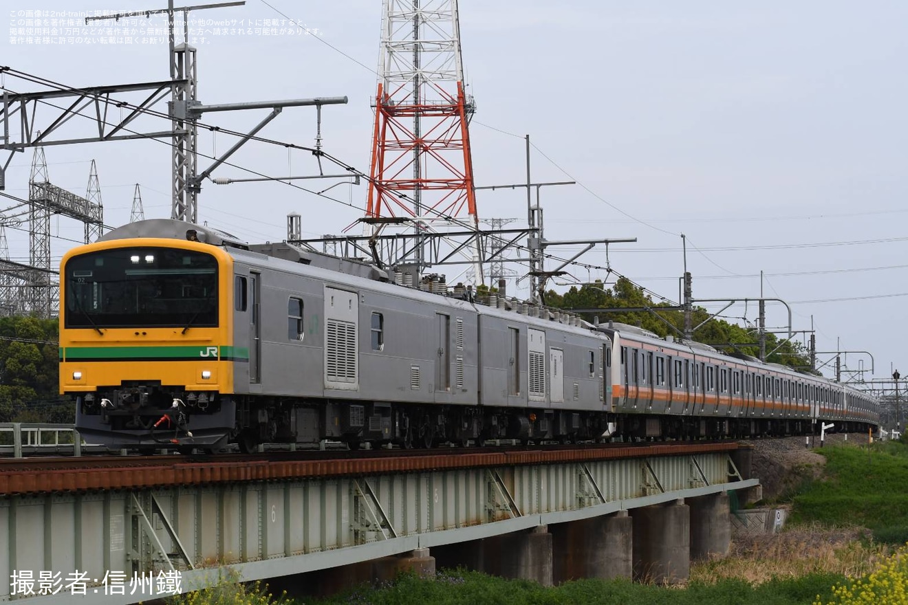 【JR東】E233系トタ青668編成+青464編成 秋田総合車両センター入場配給の拡大写真