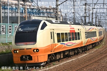 【JR東】E653系U104編成秋田総合車両センター構内試運転(202604)
