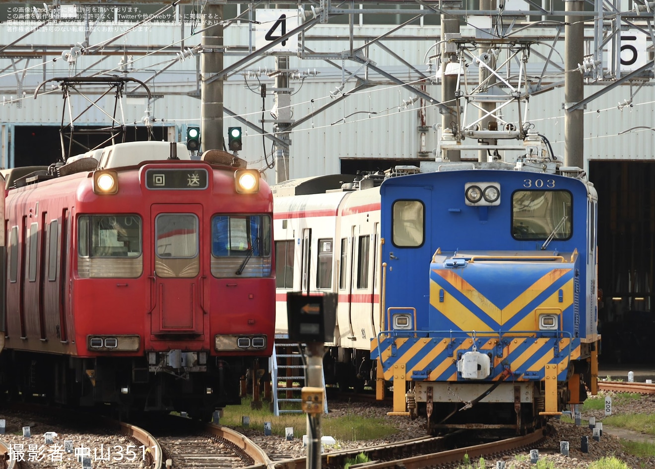 【名鉄】200系215F舞木検査場入場回送(202604)の拡大写真
