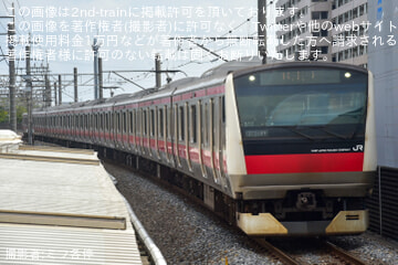 【JR東】京葉線商品輸送実証実験に伴う試運転