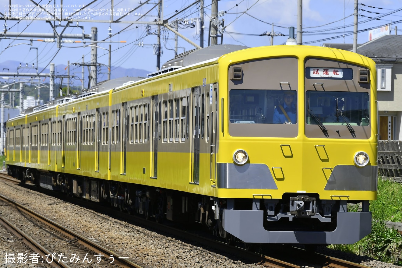 【西武】101系1249F武蔵丘車両検修場出場試運転(202604)の拡大写真