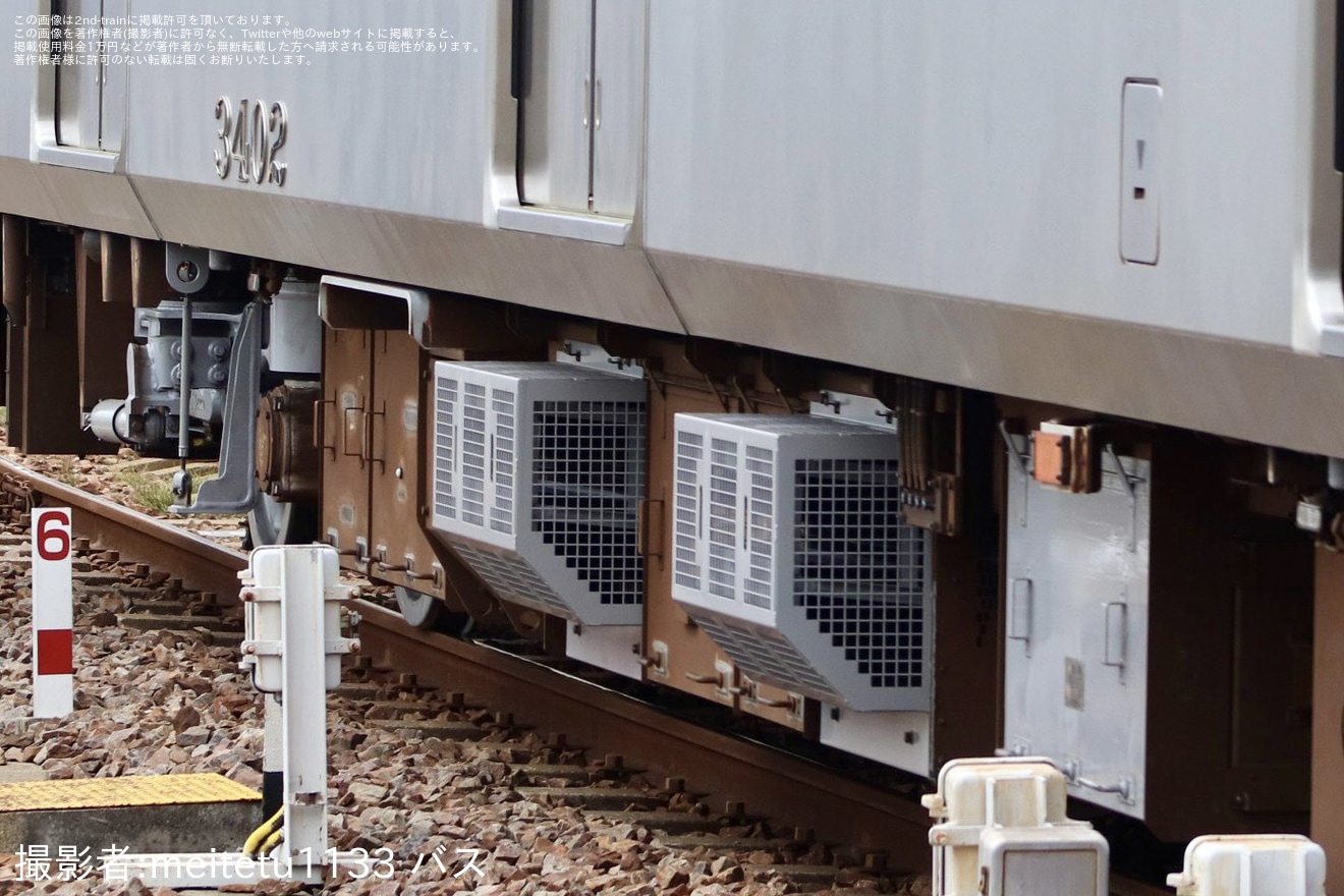 【名鉄】3300系3302F舞木検査場出場試運転 の拡大写真