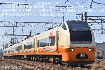 【JR東】E653系U104編成秋田総合車両センター出場試運転