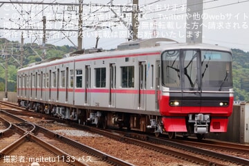 【名鉄】3300系3302F舞木検査場出場試運転 