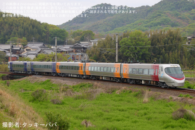 【JR四】8000系L6編成が検査を終えて多度津工場出場 - みの～詫間間にて撮影