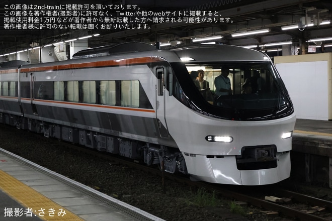 【JR海】385系E1編成が日本車両出場公式試運転を不明で撮影した写真