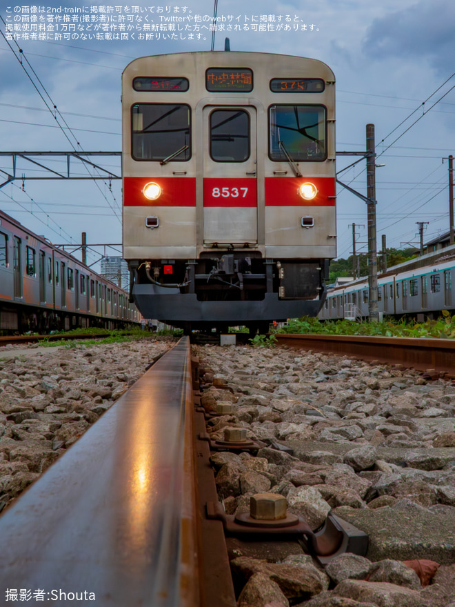 を長津田検車区で撮影した写真