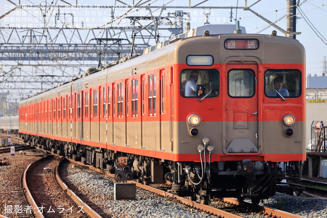 【東武】東武博物館シミュレーター映像更新による前面展望映像撮影列車運転を北春日部駅で撮影した写真
