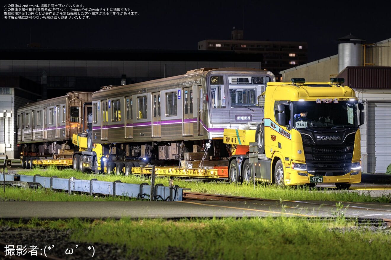 【大阪メトロ】22系22619F廃車陸送の拡大写真