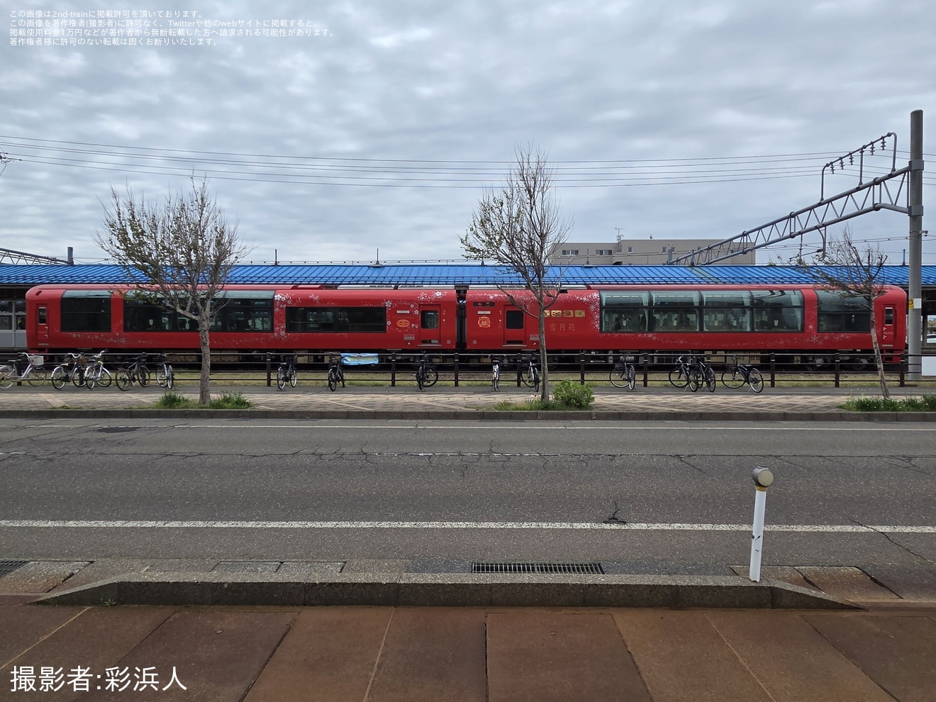 【トキ鉄】「雪月花運行開始10周年記念号」乗車ツアーが催行の拡大写真