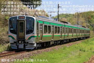 【JR東】E721系1000番台P4-18編成総合車両センター出場回送