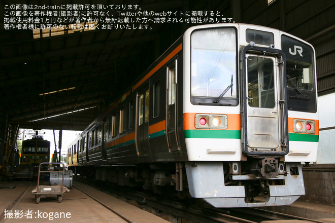 を流山検車区で撮影した写真