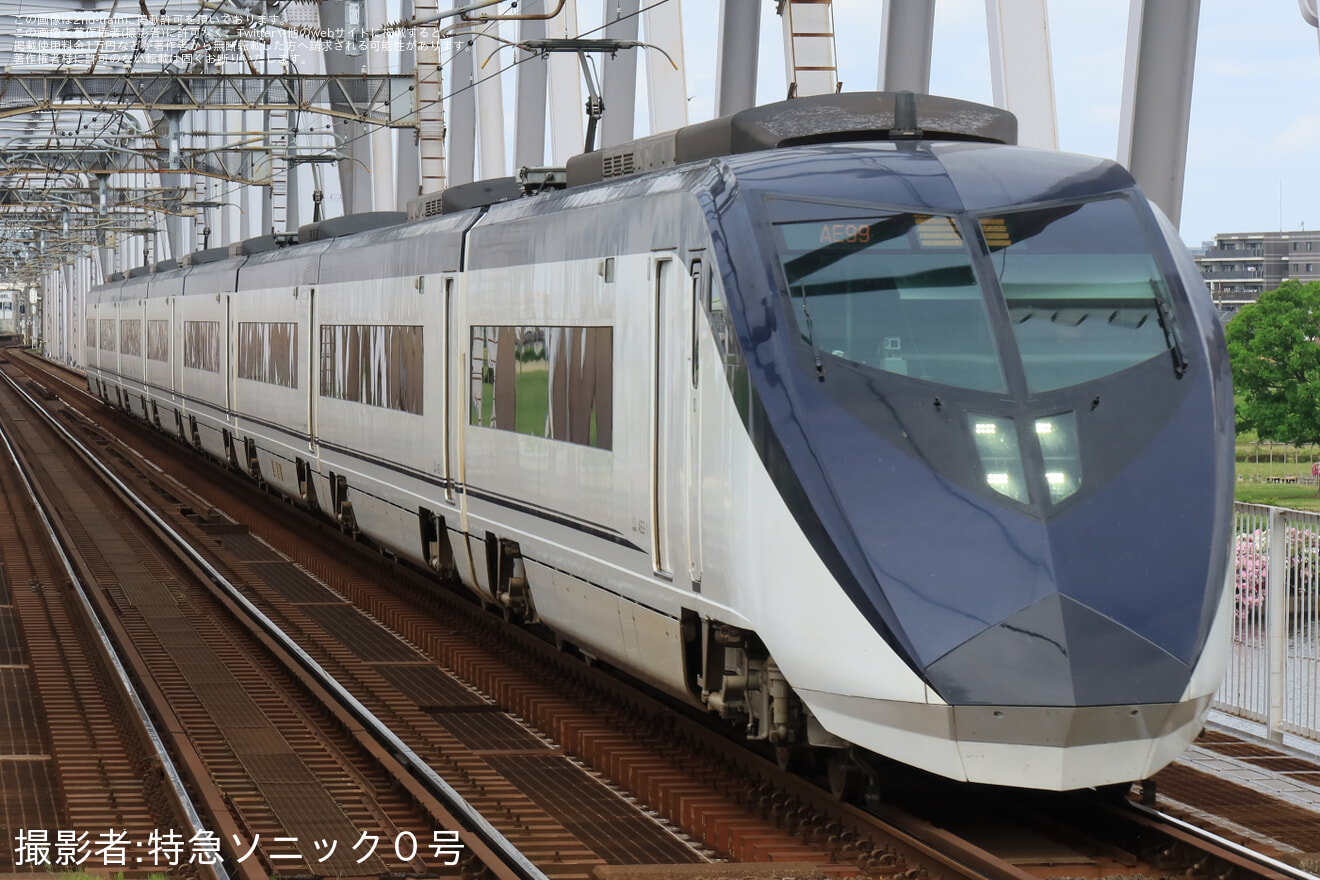 【京成】AE形AE2編成使用「宗吾車両基地キッズフェスタ」特別列車運転の拡大写真