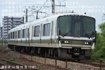 【JR西】221系K17編成下関総合車両所本所入場回送