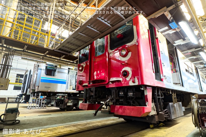 を小倉総合車両センターで撮影した写真