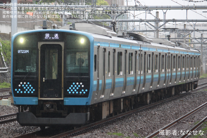 【JR東】神奈川・横浜プレDCだョ!全員集合撮影会 展示車両送込み回送を新子安駅で撮影した写真