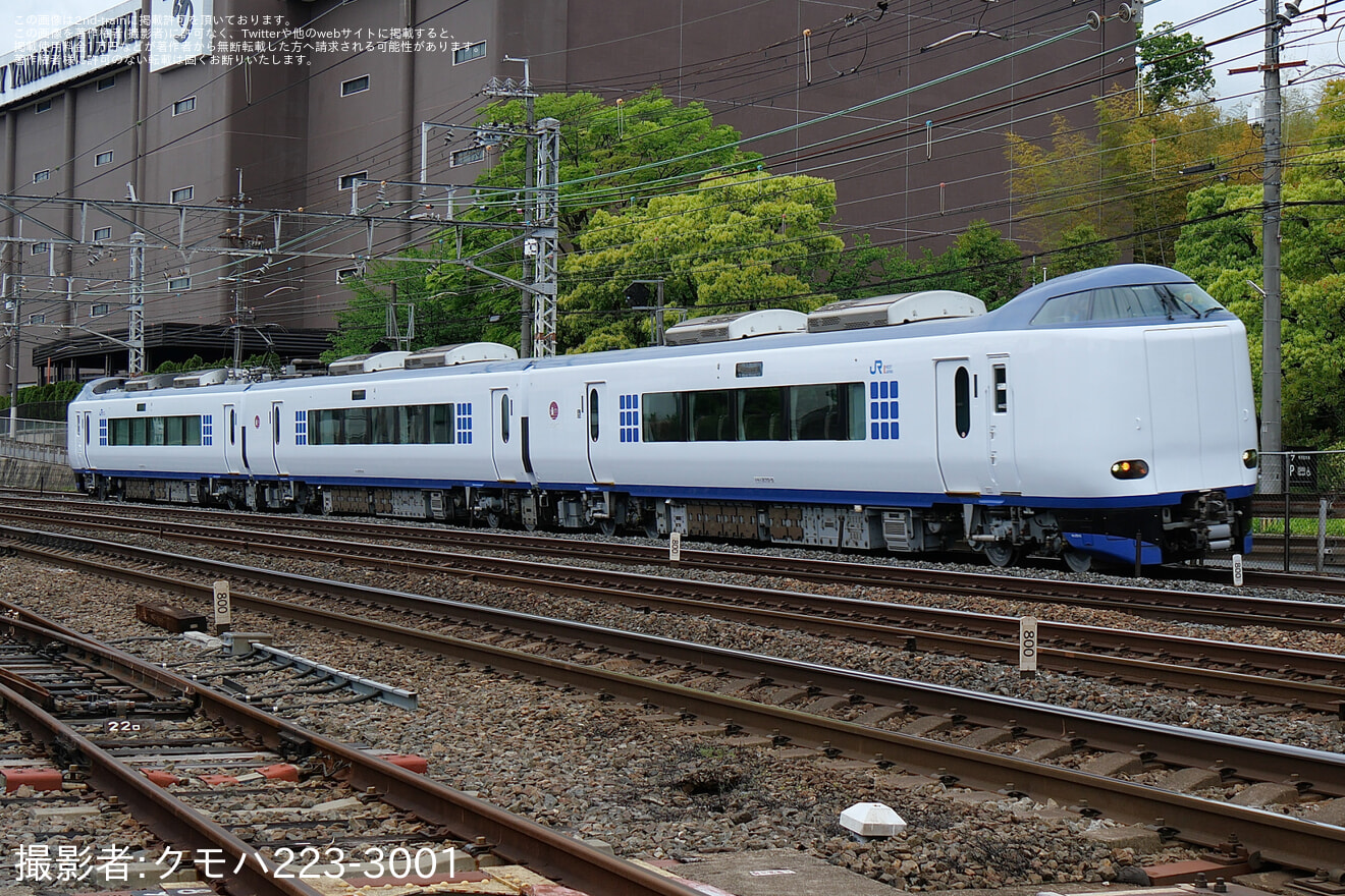【JR西】271系HA655編成吹田総合車両所本所出場試運転の拡大写真