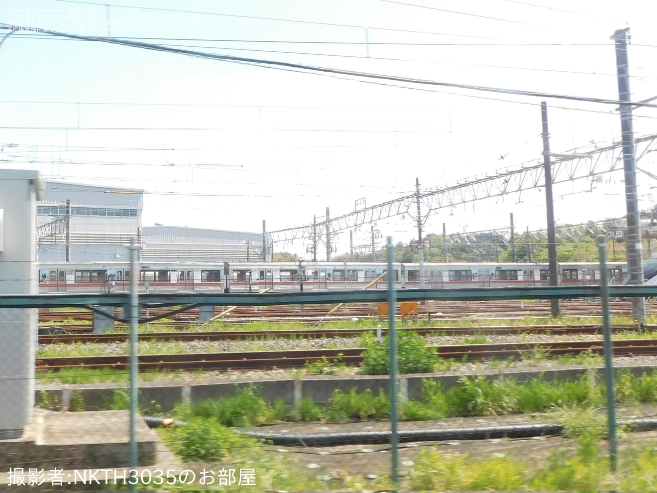 【芝山】3500形3540Fから一部設備が撤去の拡大写真