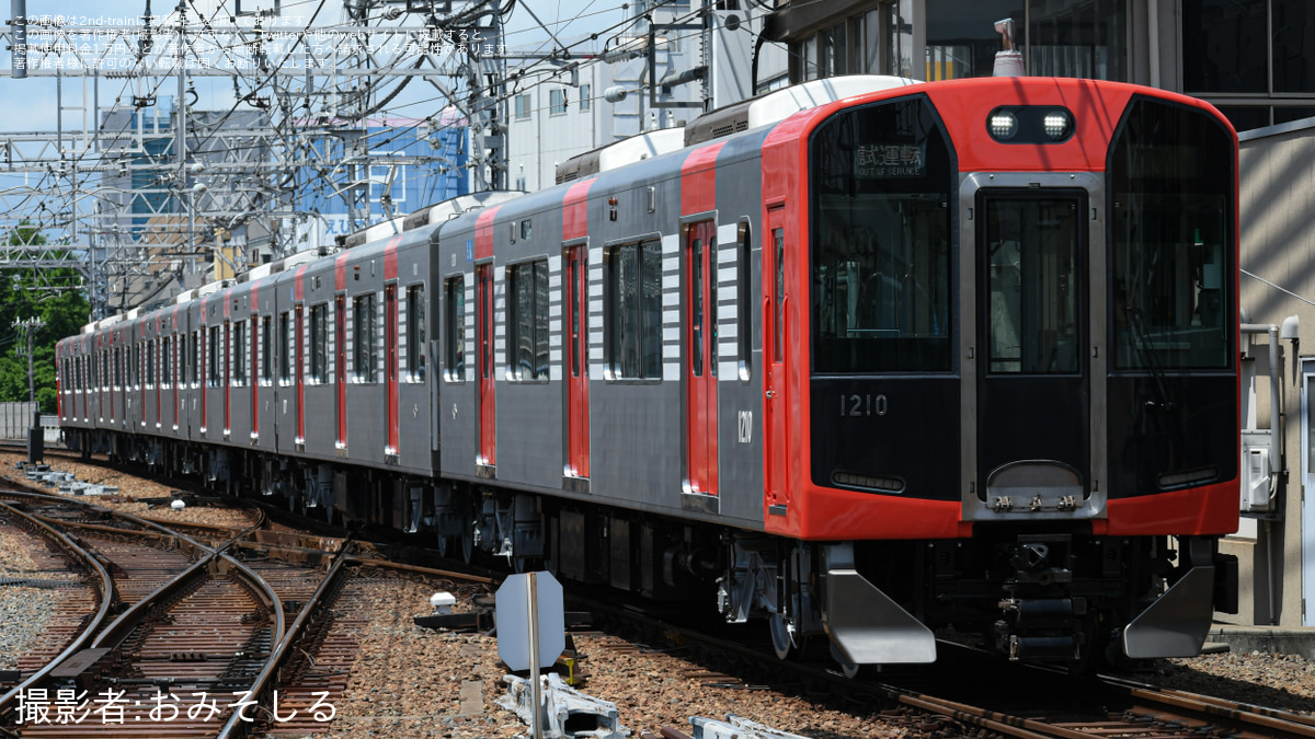 阪神】1000系1210F(HS60)(「Re Vermilion（リ・バーミリオン）」塗装に