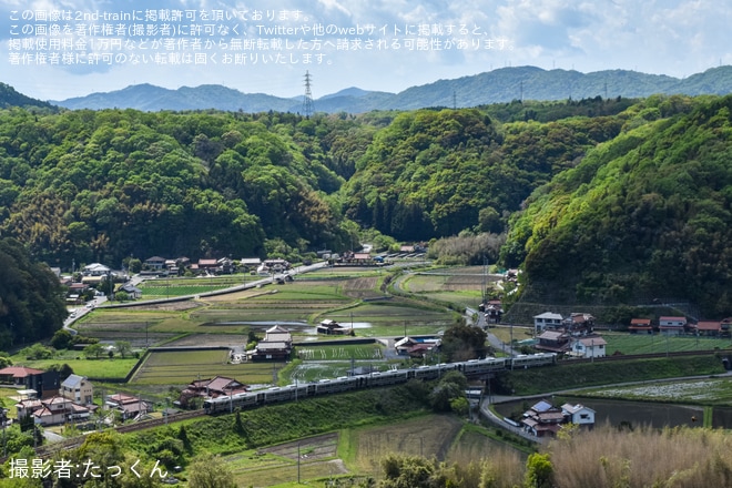 【JR西】227系500番台V06+X02+X03編成 Kizashi 下関総合車両所下関支所へ回送を不明で撮影した写真