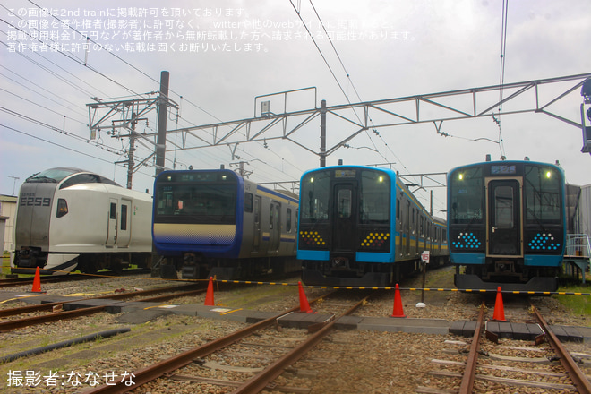を鎌倉車両センター本所で撮影した写真