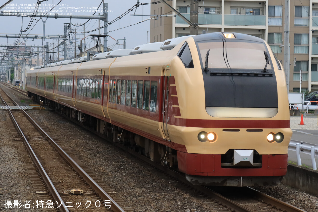 【JR東】臨時特急「絶景ネモフィラ高崎号」運転(2026)の拡大写真