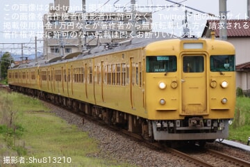 【JR西】115系セキN-06+N-19編成試運転