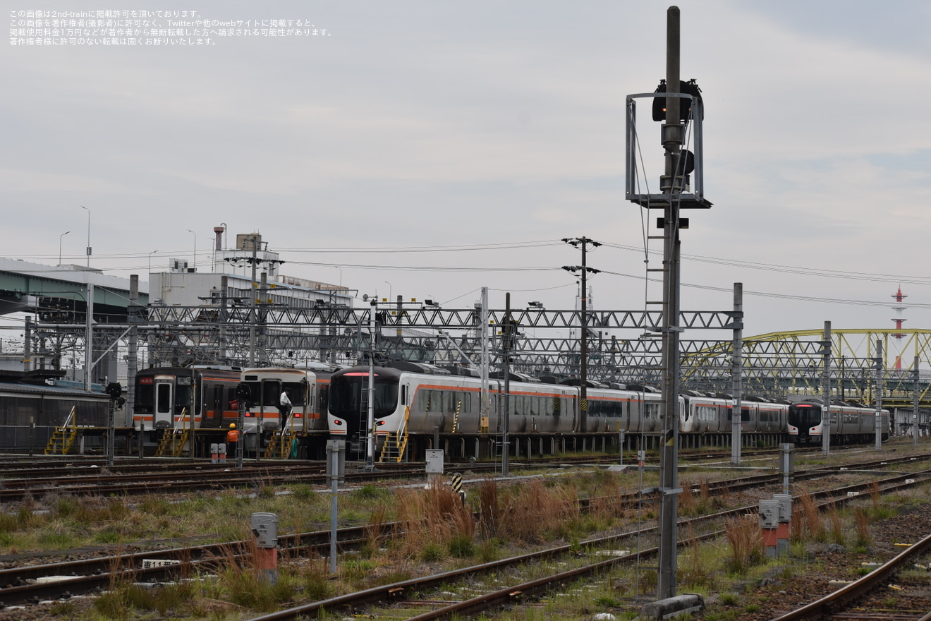 【JR海】「さわやかウォーキング」にて「名古屋車両区」公開の拡大写真