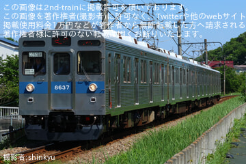 【東急】8500系8637Fを使用したこどもの国線GW臨時列車運行