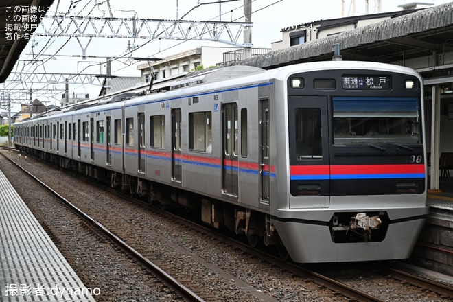 【京成】N800形N838編成が京成標準色となり運用復帰（1枚目）