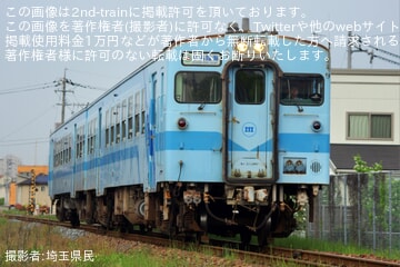 【水島】「キハ37-101・102(青色)」ゴールデンウィークに特別運行