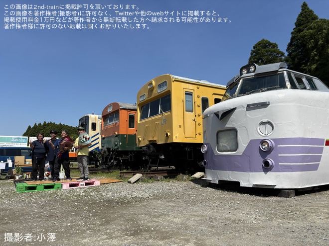 【JR北】ポッポの丘で国鉄781系ライラック号が公開開始（3枚目）