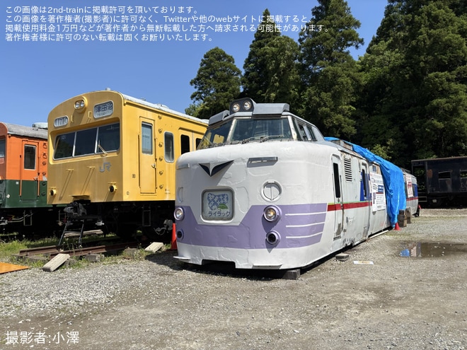 【JR北】ポッポの丘で国鉄781系ライラック号が公開開始（1枚目）