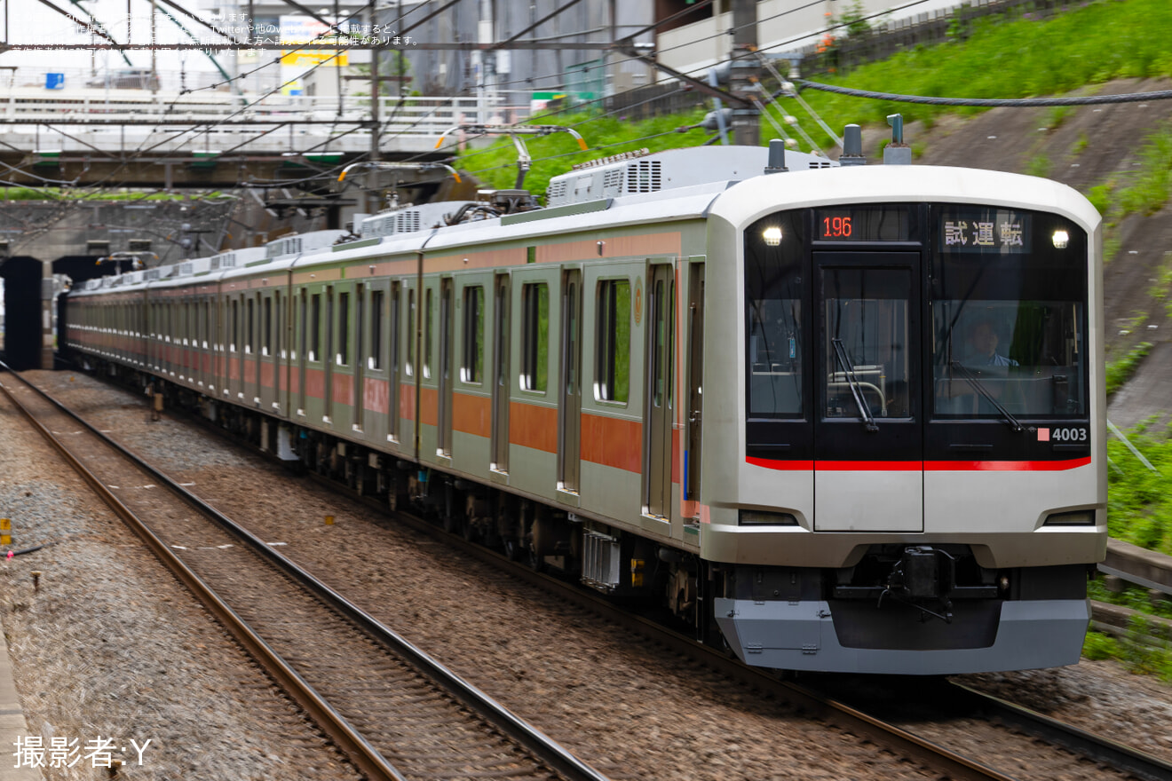 【東急】5050系4103F長津田車両工場出場試運転(202604)の拡大写真