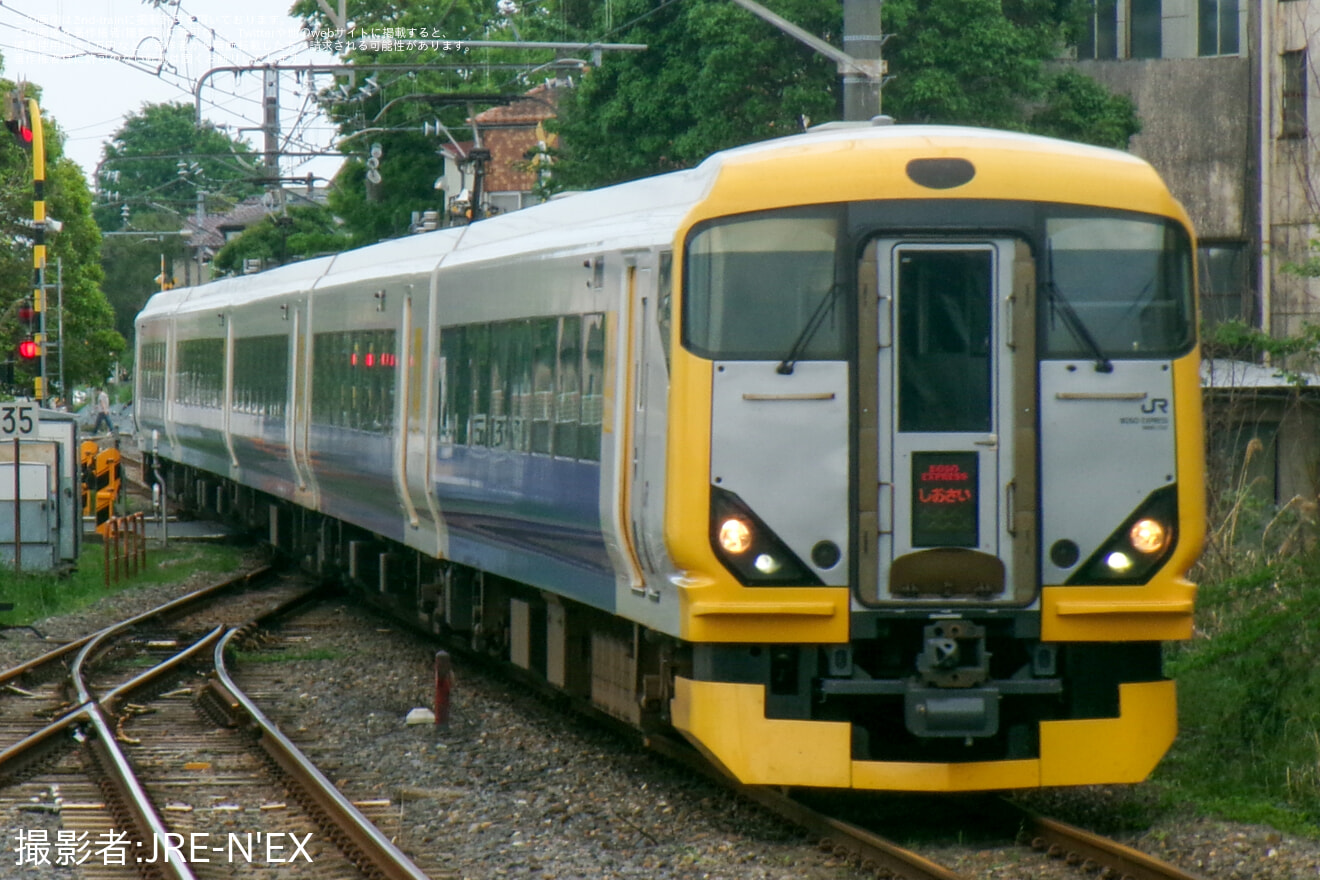 【JR東】E257系を使用した「しおさい81・82号」が運行の拡大写真