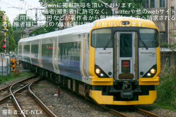 【JR東】E257系を使用した「しおさい81・82号」が運行