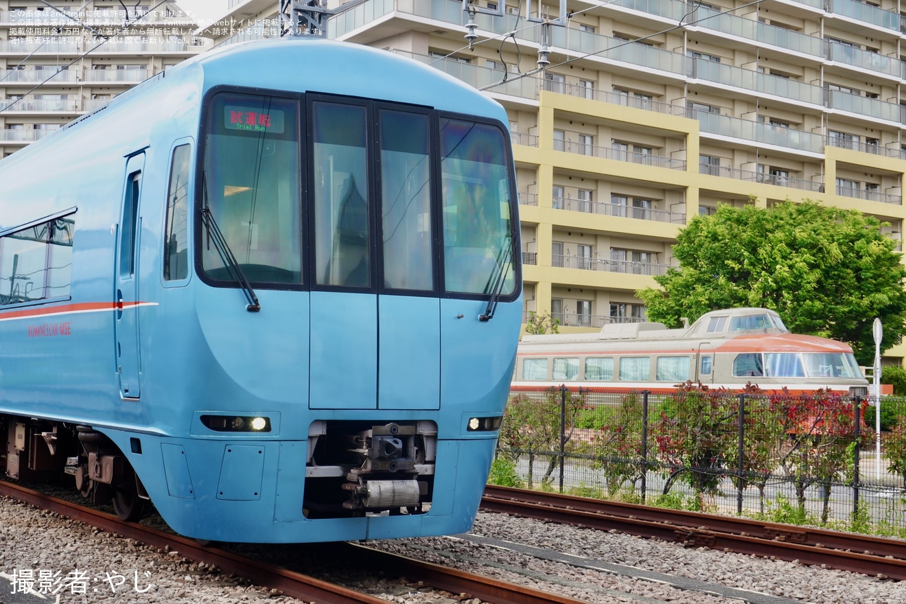 【小田急】MSE4両編成に乗車「貸切乗車・開成車庫撮影会ツアー」が催行の拡大写真