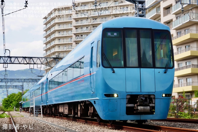 【小田急】MSE4両編成に乗車「貸切乗車・開成車庫撮影会ツアー」が催行を不明で撮影した写真