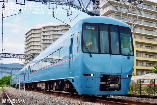 【小田急】MSE4両編成に乗車「貸切乗車・開成車庫撮影会ツアー」が催行を不明で撮影した写真