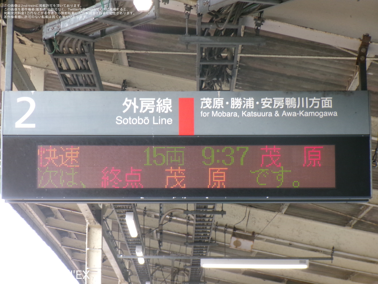 【JR東】JAPAN JAM 2026開催に伴う臨時快速「茂原行き」が運転の拡大写真