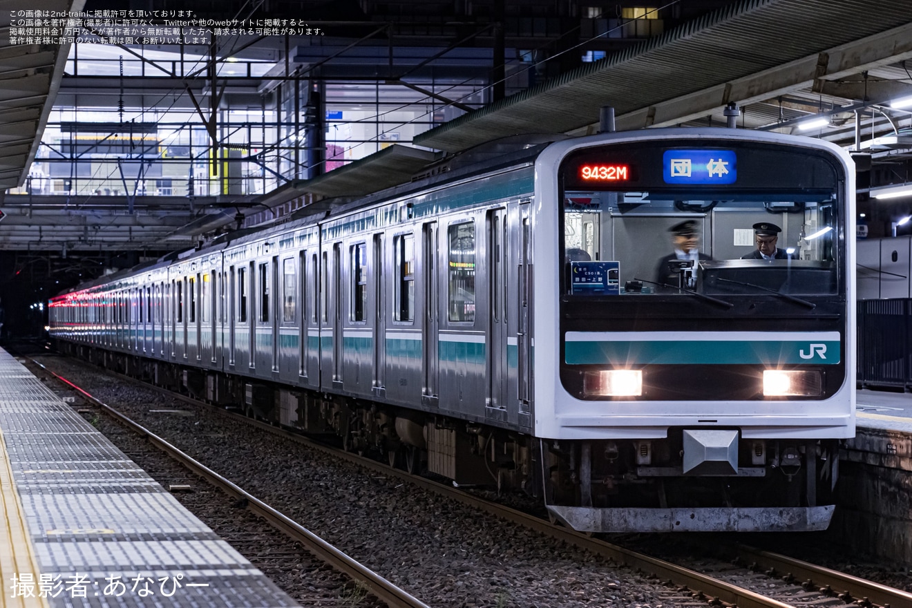 【JR東】「夜行E501系 上野凱旋運行」乗車ツアーが催行の拡大写真