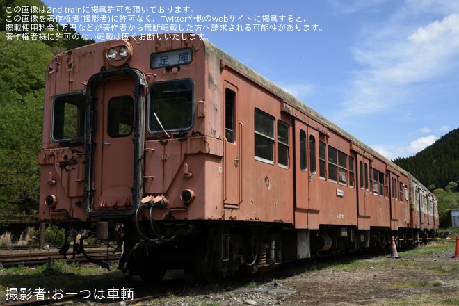 【わ鐵】保存車両のキハ35-70が展示走行を不明で撮影した写真