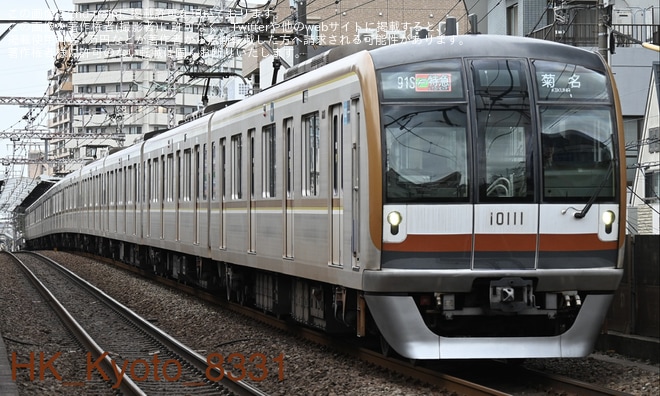 【東急】人身事故の影響で特急菊名行などが運転を都立大学～自由が丘間で撮影した写真