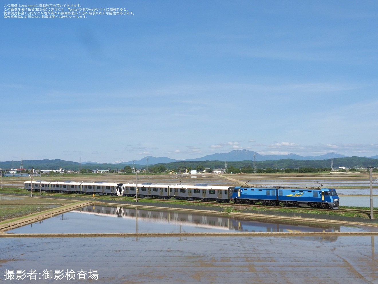 【東急】6020系6160F出場甲種輸送の拡大写真