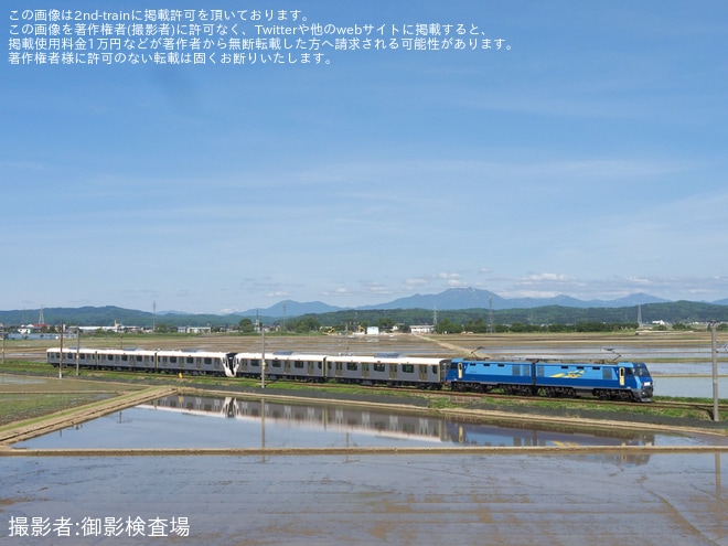 【東急】6020系6160F出場甲種輸送（1枚目）